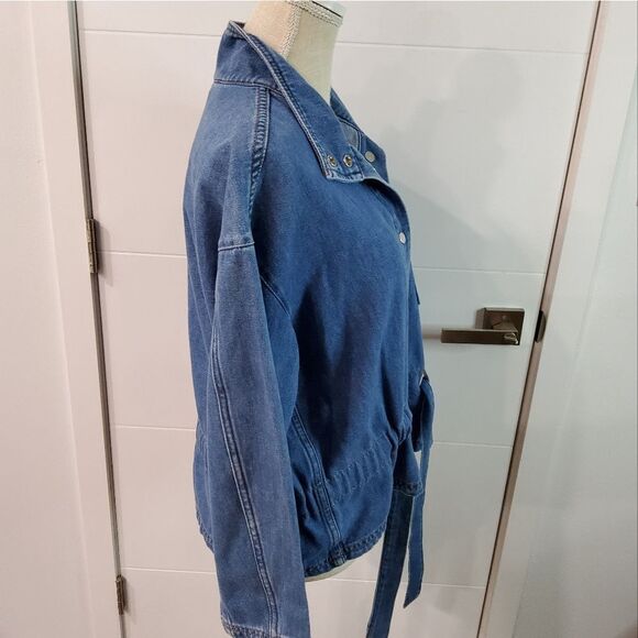 Madewell Denim Southlake Military Jacket Size S(Fit M) - Picture 4 of 12